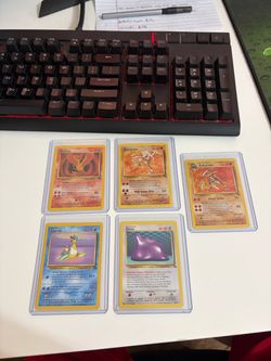 Pokemon Cards Fossil Set Mint