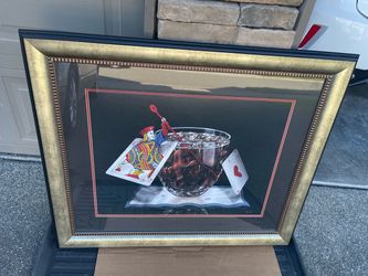 Blackjack and Coke – Framed Portfolio, by Michael Godard