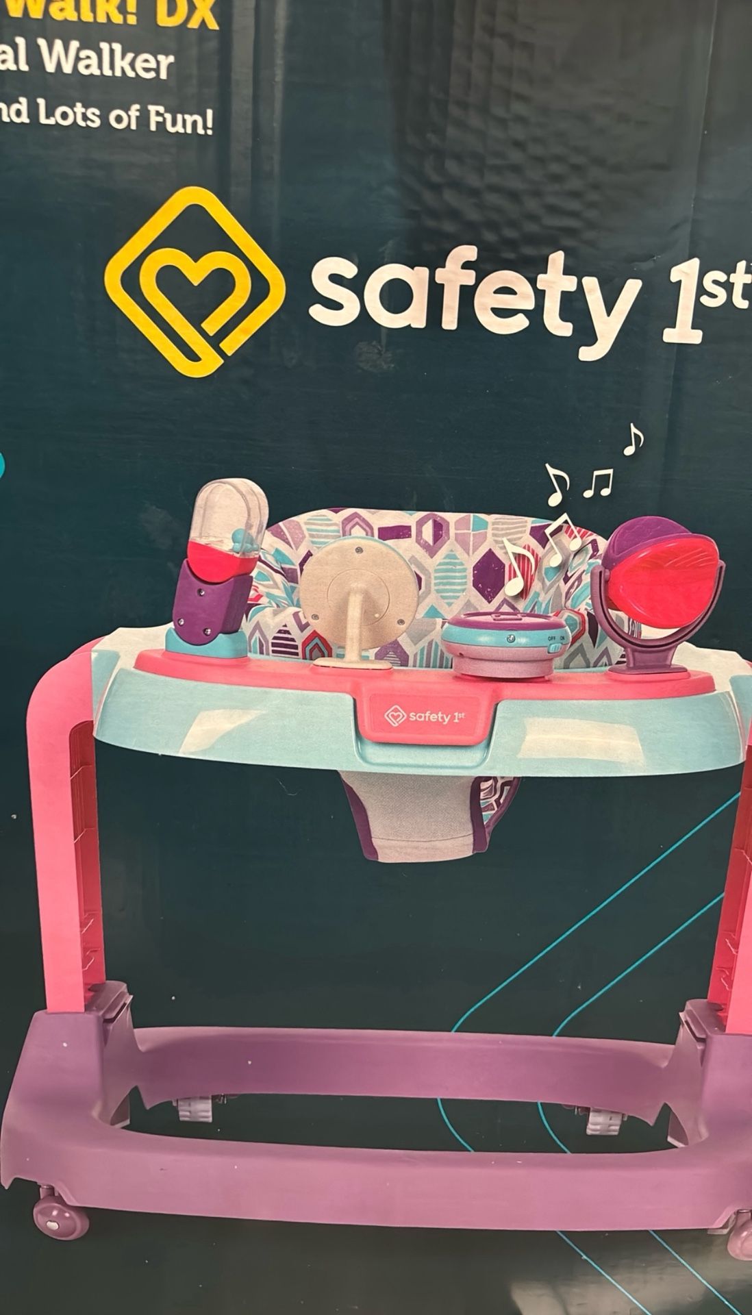 Brand New Safety 1st Ready,Set, Walk! Activity Center, Lavendar Buzz