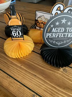 Happy 60th Decor