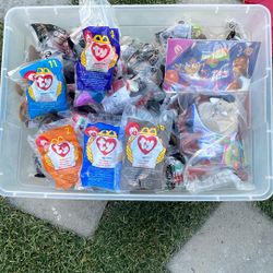 McDonald’s Toys Space Jam And TY plushies 