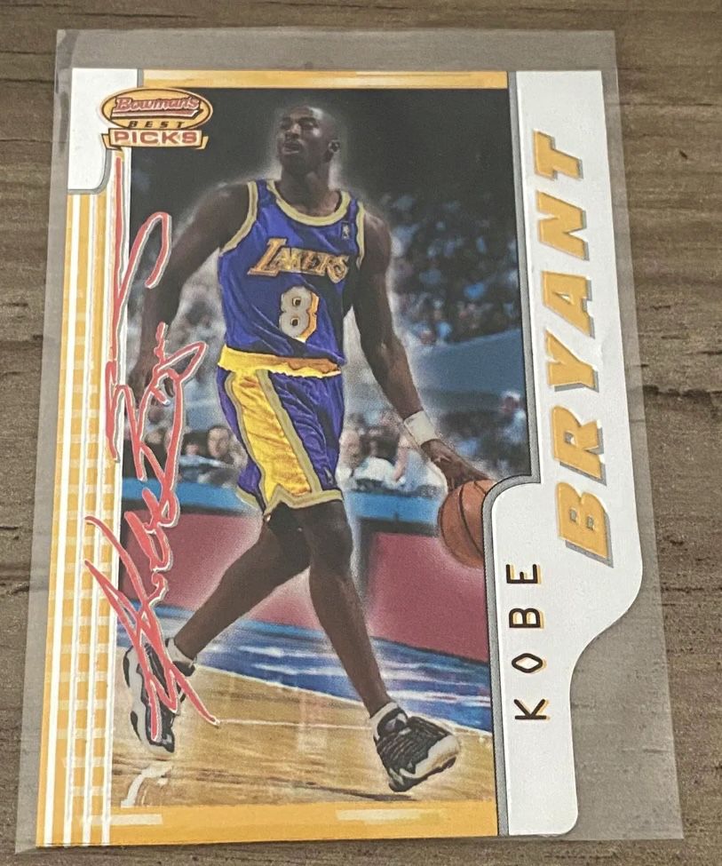 KOBE BRYANT ROOKIE CARD Lower Merion HIGH SCHOOL BASKETBALL 1996 RC Lakers!