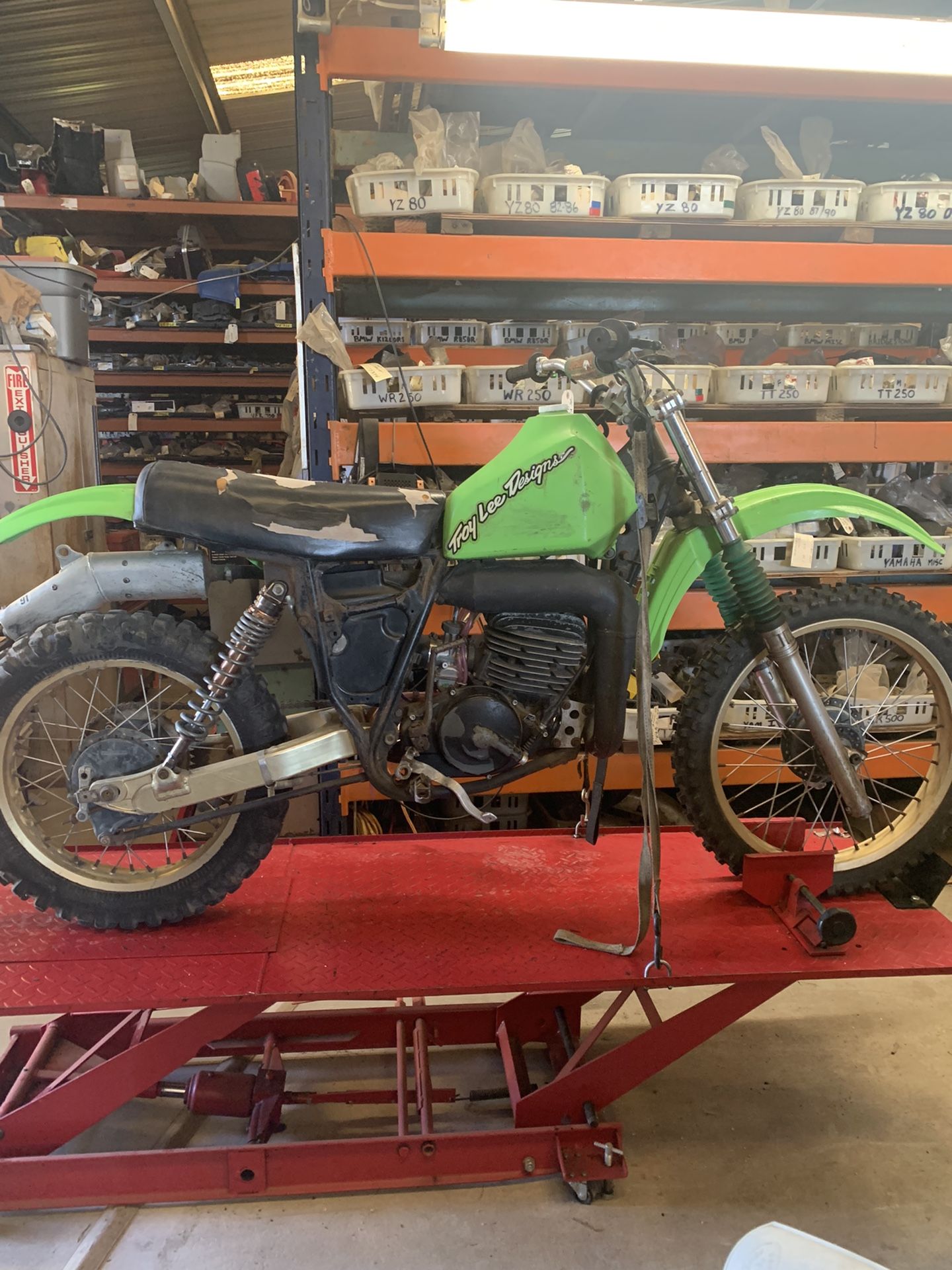 1975 Kawasaki KX250 parts available pre-order