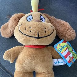  Dr. Seuss The Grinch 12" Max The Dog Plush