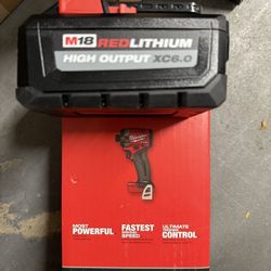 M18 Impact With 6.0 Battery 