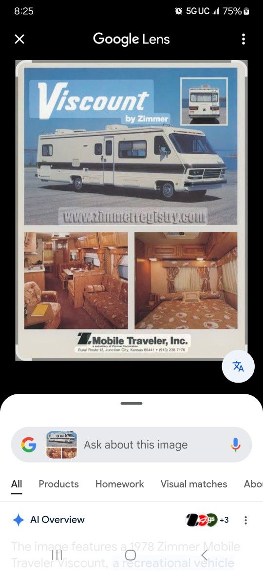 84 Rv Runs And Drives
