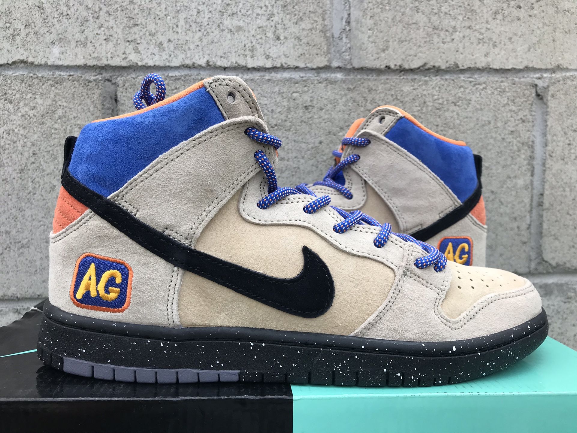 New Nike Sb Dunk High Acapulco Gold Sz Air Jordan Union Force