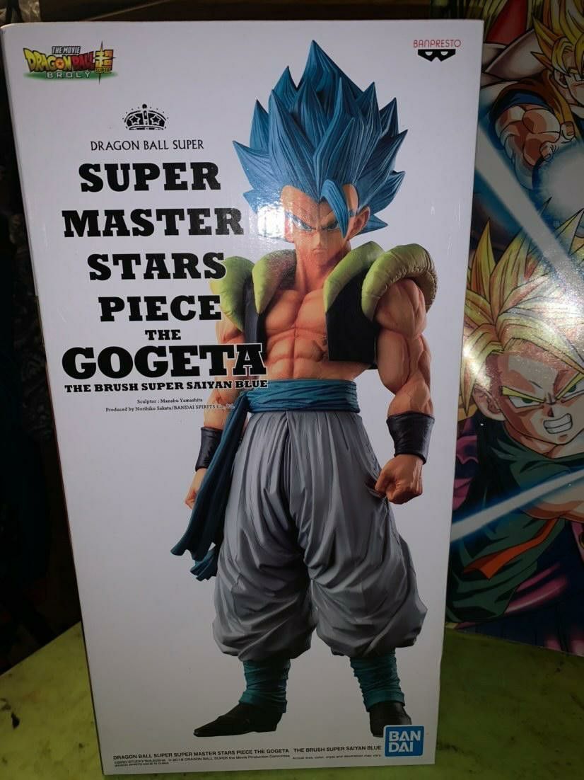 Dragon Ball Super Super Master Stars Piece The GOGETA The Brush SUPERSAIYAN  Blue