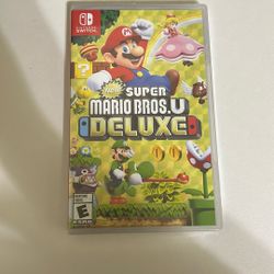 New Super Mario Bros U Deluxe Factory Sealed 