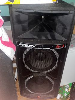 Peavey DJS 4 passive PA spe