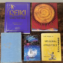 Lot of Books Reiki Crystals Sun Moon etc $10 for All 