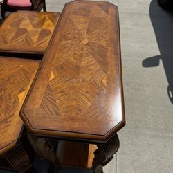 Coffee Table And End Tables 