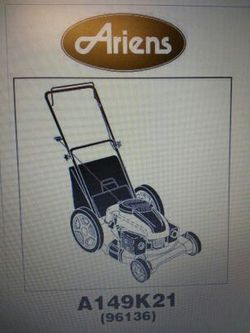 Ariens 21" mower with bag (A149K21)