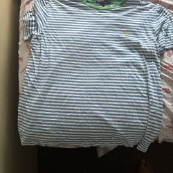 POLO Ralph Lauren Vintage Striped T-Shirt SIZE XL