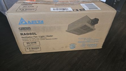 Ended
CL DELTA Bathroom Exhaust Fan RAD80L