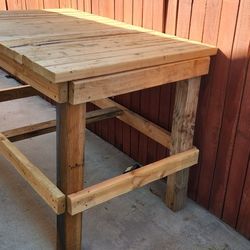 Wood Workbench