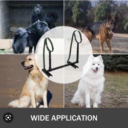 Breeding Stand, Fully Adjustable Grooming Breeding Stand W/collars Medium Adjustable Bulldog