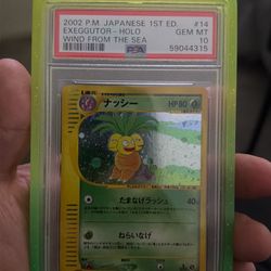 Exeggutor holo PSA 10