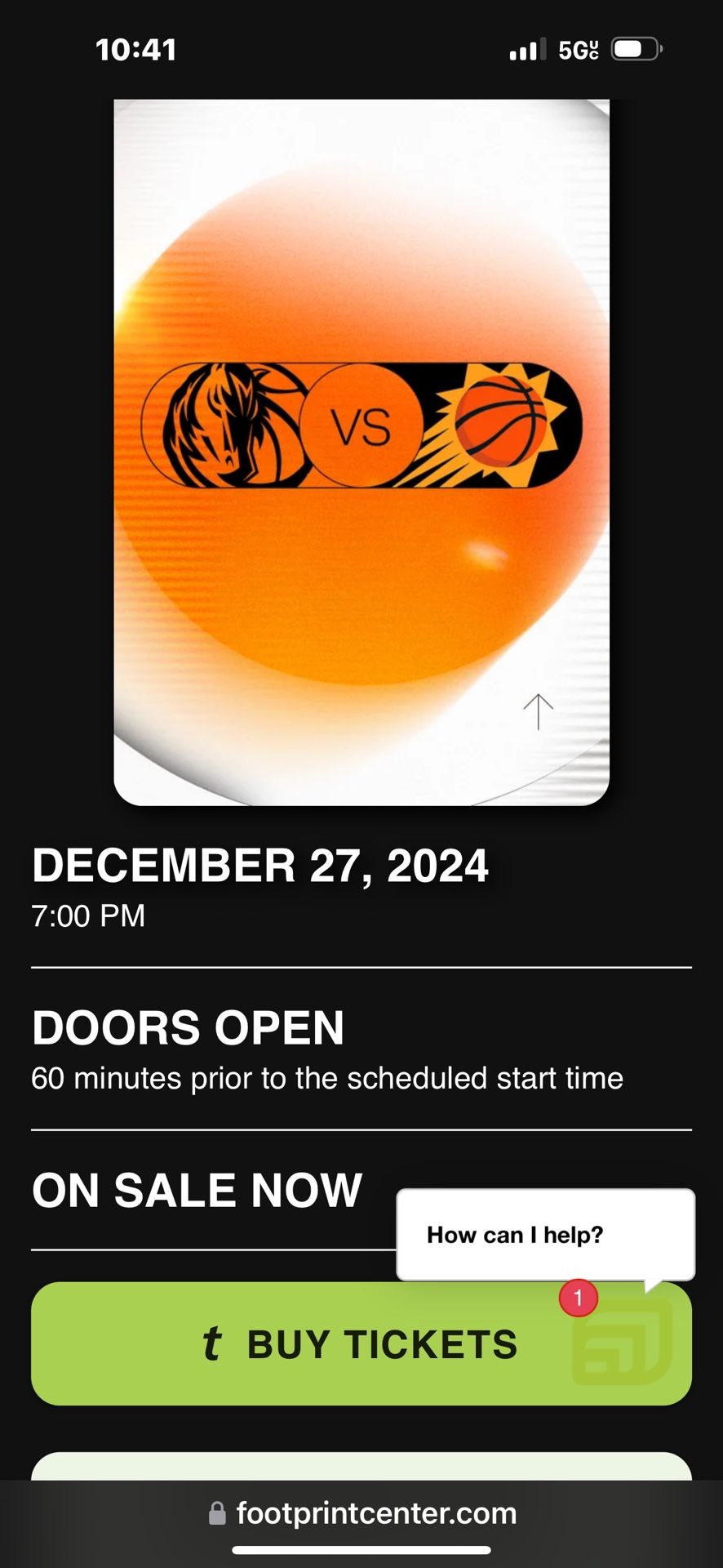 Suns Vs Mavericks Dec 27 250 Each