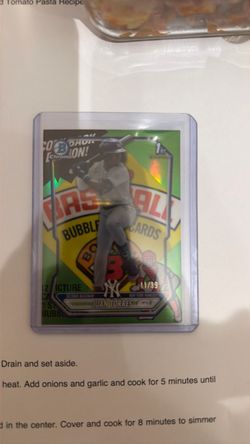 Juan Torres Bowman Chrome 1st Numbered /99 Baseball Card
