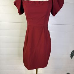 Dress off Soulder Red Pear Culture NWT