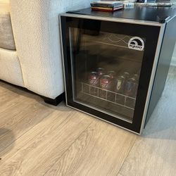 Mini Fridge With Wine And Beer Compartments 