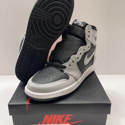 Nike Air Jordan 1 Retro High OG Shadow 2.0 575441-035 GS Size 5Y 6.5W Gray 