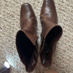 Brown Leather Boots