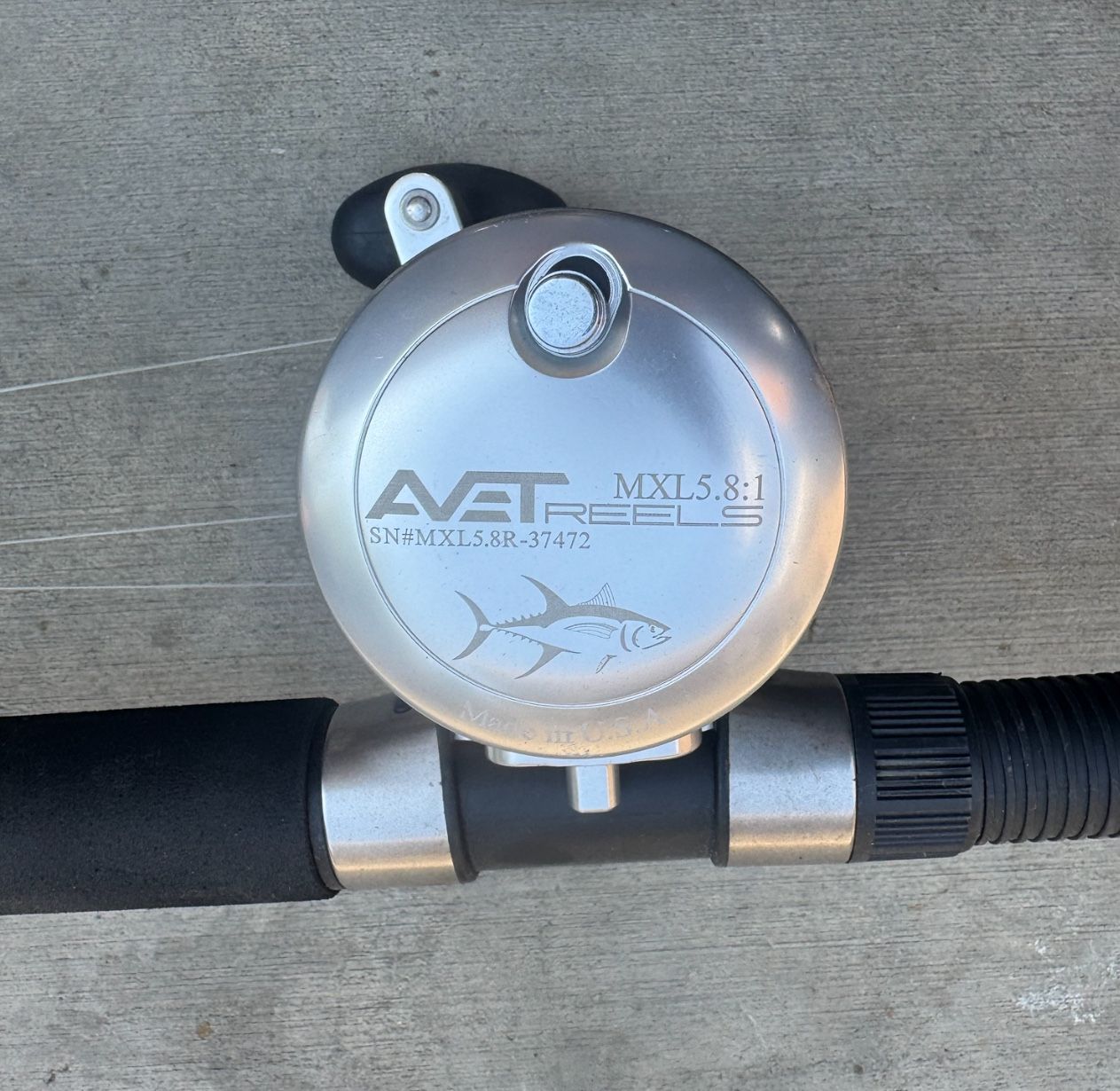 Avet mxl 5.8:1 REEL ONLY