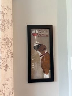 “Boxer Cellar” Framed Art  Print