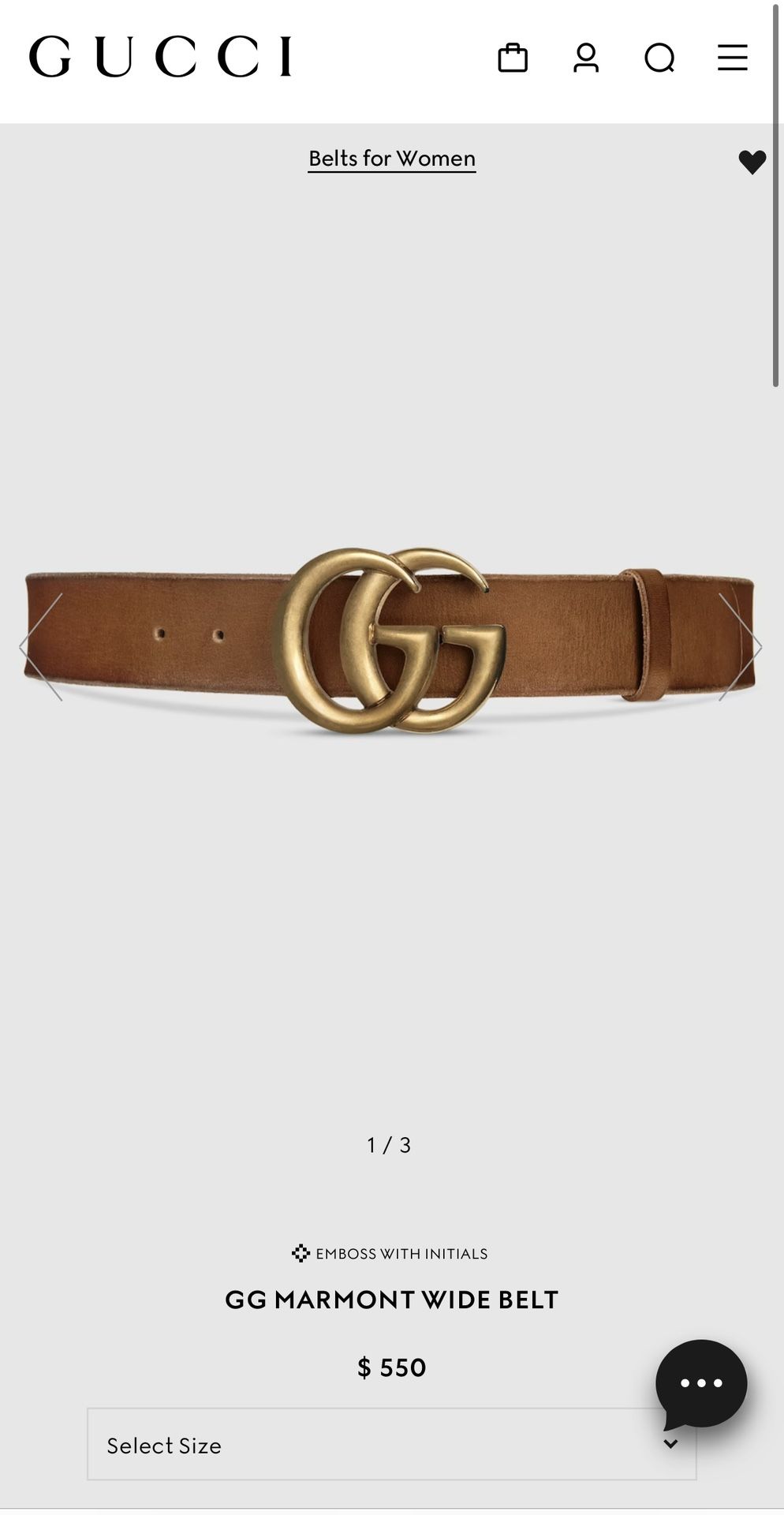 Gucci Belt