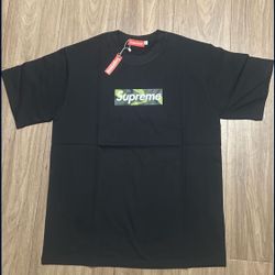 Camo Supreme box logo tee