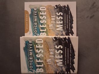 Joyce Meyer book and study guide. New