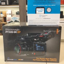 Blackmagic Pyxis 6K EF Mount Cinema Camera