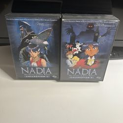 Nadia: Secret of the Blue Water - Collections: Vol. 1 & Vol. 2 (DVDs) READ DESC‼️