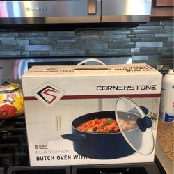 Dutch Oven With Lid, 5 Qt