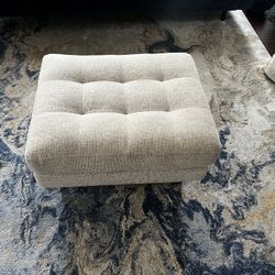 Sven Stone Grey Ottoman