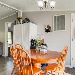 Wooden Table And Chairs