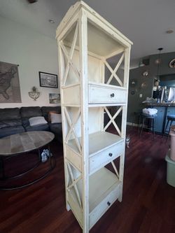 cube storage hutch - 3 drawers