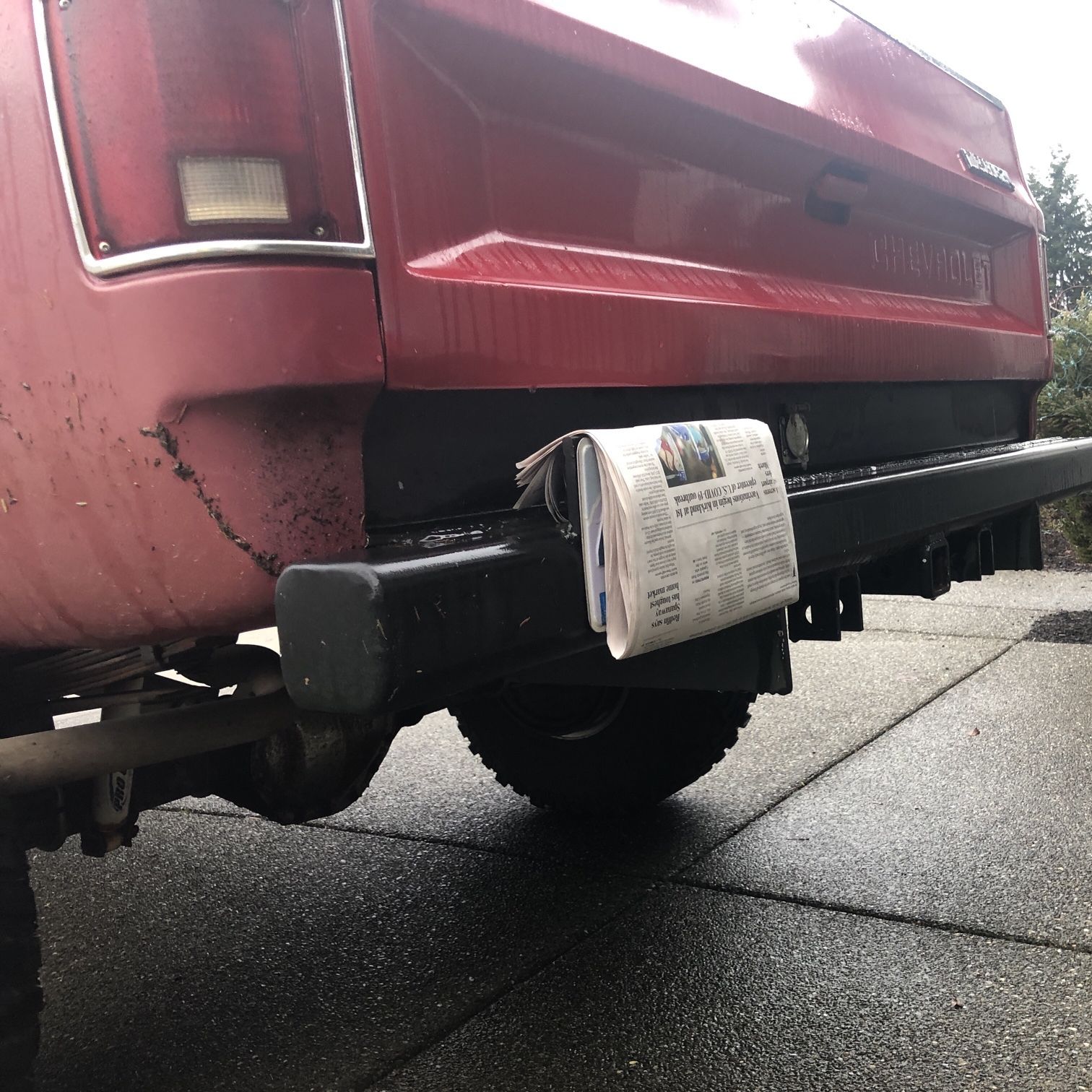 ‘73-‘87 Chevy/GMC Square body custom bumper