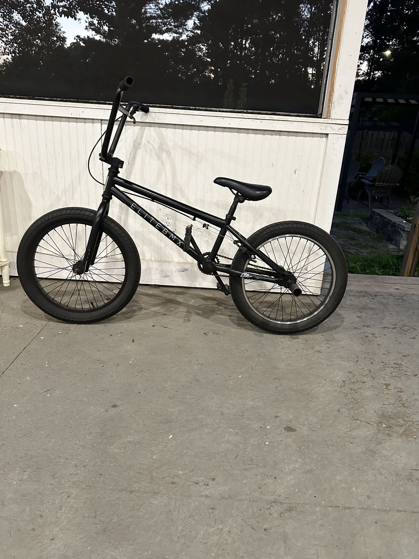 Elite Bmx Bike All Black