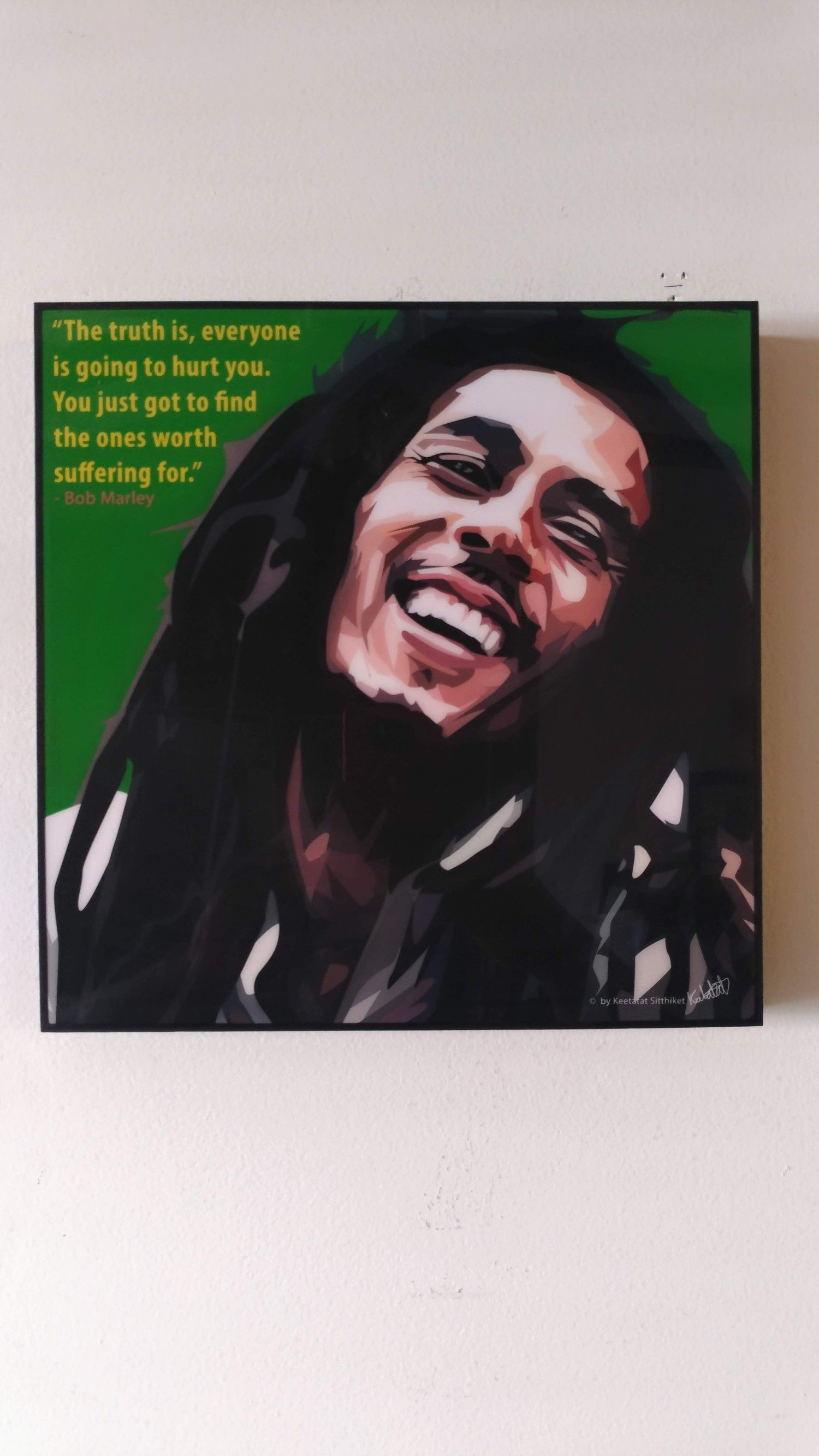 Bob Marley Famous Pop Art Wall Canvas