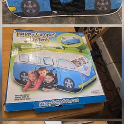 Pretend Play - INCOMPLETE Happy Camper Play Tent (See Description)