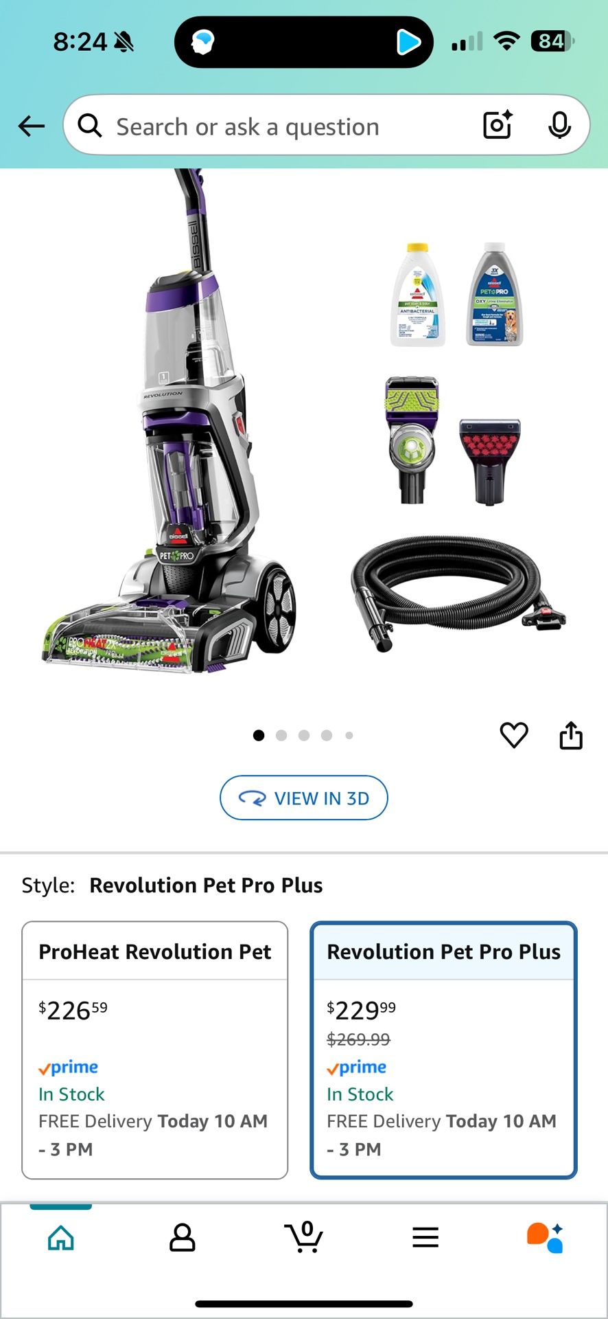 Bissell Carpet Cleaner 
