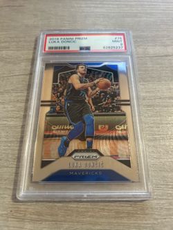 Luka Doncic Prizm PSA 9