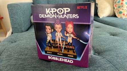Unopened K-Pop Demon Hunters Bobbleheads