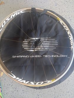 Mavic Cosmic 700C Road Bike Wheelset + 2 Shimano Wheel Bags
