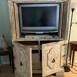 Solid Quality Farmhouse Armoire 