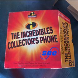 Collectible, Disney Incredibles Limited, Edition Phone