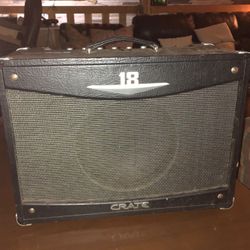 Crate 18 tube guitar amp